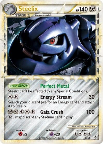 Steelix (Prime) Unleashed Pokemon card