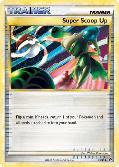 Super Scoop Up Unleashed Pokemon card