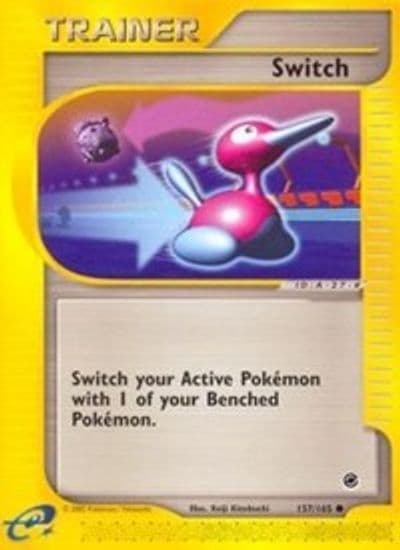 Switch Expedition Pokemon card