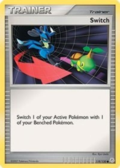 Switch Diamond and Pearl Pokemon card