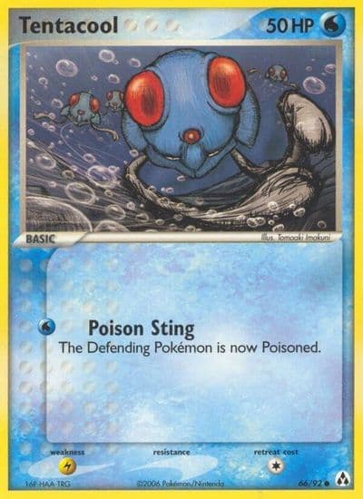 Tentacool Legend Maker Pokemon card