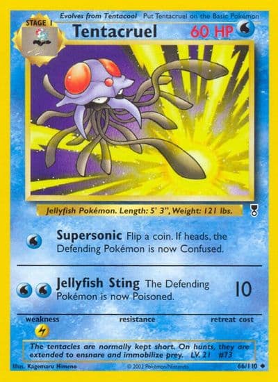 Tentacruel Legendary Collection Pokemon card