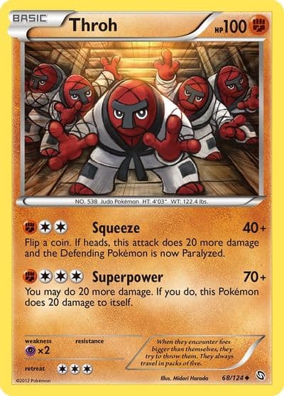 Throh Dragons Exalted Pokemon card