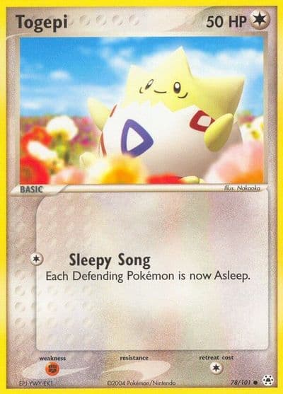 Togepi Hidden Legends Pokemon card