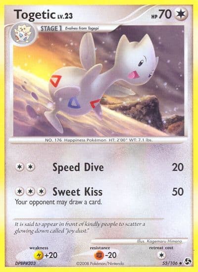 Togetic Great Encounters Pokemon card