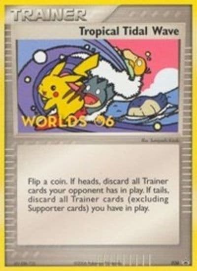 Tropical Tidal Wave - 036 (2006 World Championships) [Participation] Nintendo Promos Pokemon card