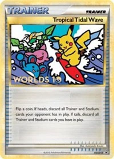 Tropical Tidal Wave - HGSS18 (Worlds 10) [Participation] HGSS Promos Pokemon card