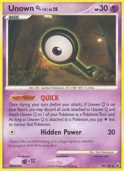 Unown [Q] Majestic Dawn Pokemon card