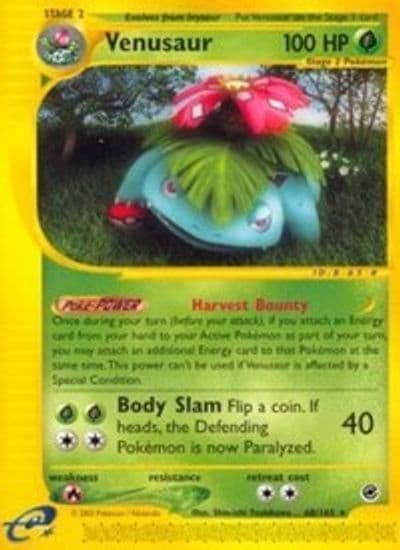 Venusaur (68) Expedition Pokemon card