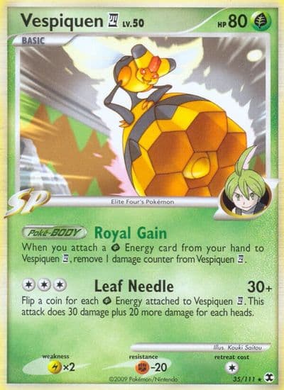 Vespiquen E4 Rising Rivals Pokemon card