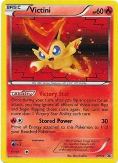Victini - BW32 Black and White Promos Pokemon card