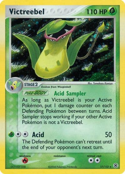 Victreebel FireRed & LeafGreen Pokemon card