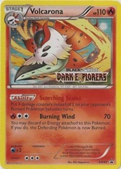 Volcarona - BW40 (Prerelease) Black and White Promos Pokemon card