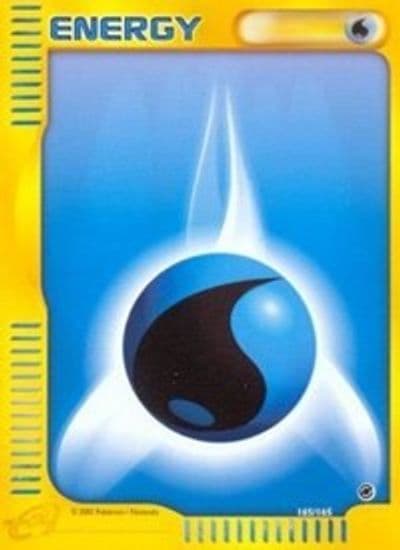 Water Energy Expedition Pokemon card