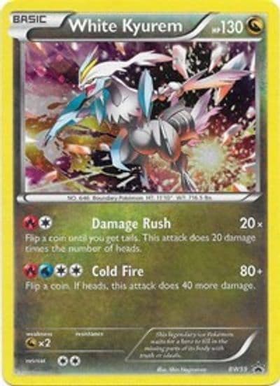 White Kyurem - BW59 Black and White Promos Pokemon card
