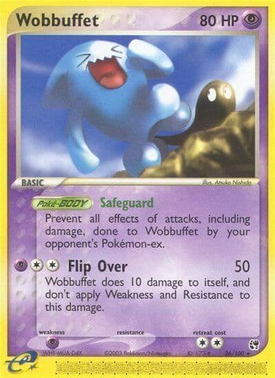 Wobbuffet Sandstorm Pokemon card
