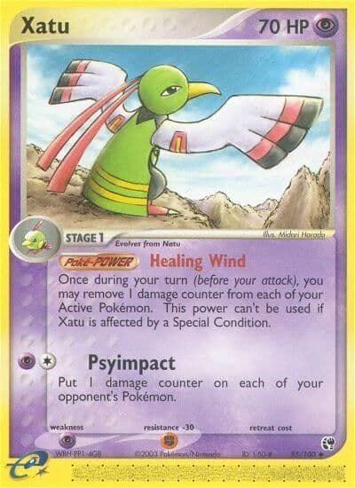 Xatu EX Battle Stadium Pokemon card