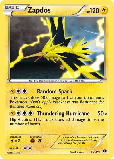 Zapdos Next Destinies Pokemon card
