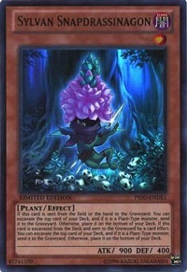 Sylvan Snapdrassinagon Ultra Rare Primal Origin Yu-Gi-Oh! card