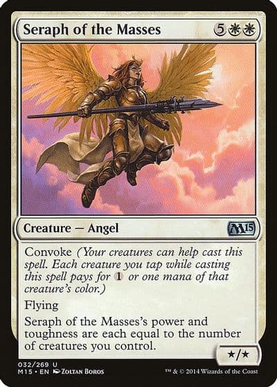Seraph of the Masses Magic 2015 (M15) Magic card