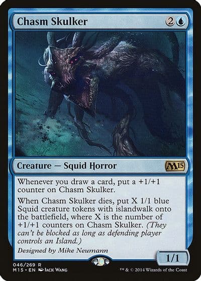 Chasm Skulker Magic 2015 (M15) Magic card