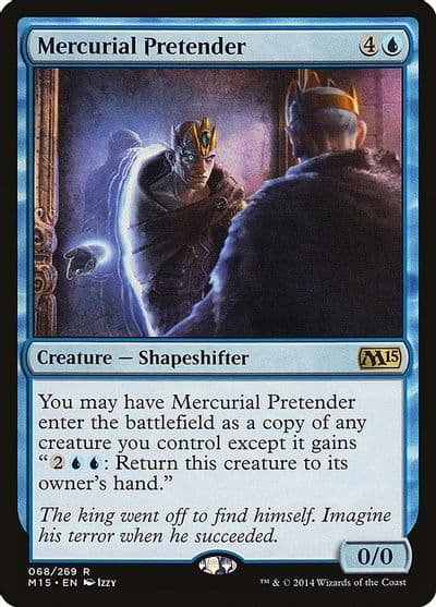 Mercurial Pretender Magic 2015 (M15) Magic card