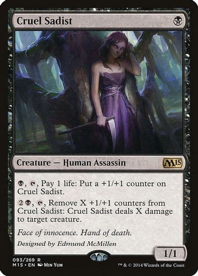 Cruel Sadist Magic 2015 (M15) Magic card