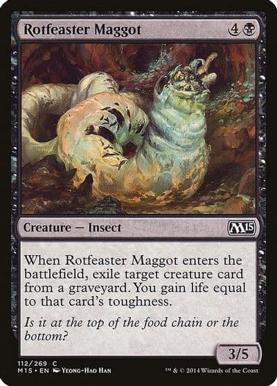 Rotfeaster Maggot Magic 2015 (M15) Magic card