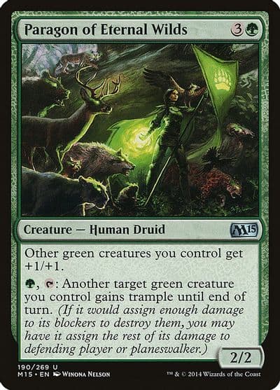 Paragon of Eternal Wilds Magic 2015 (M15) Magic card