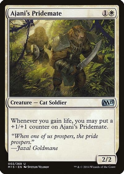 Ajanis Pridemate Magic 2015 (M15) Magic card