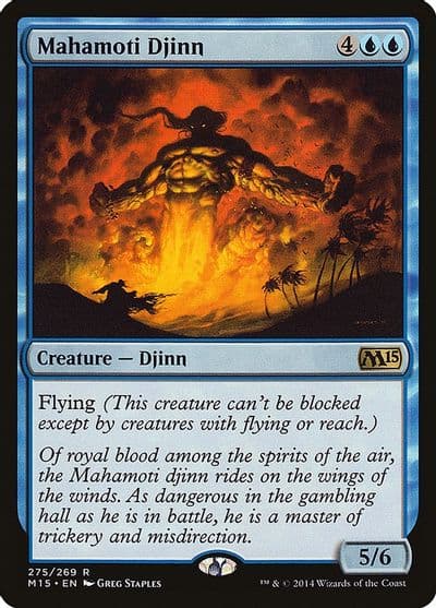 Mahamoti Djinn Magic 2015 (M15) Magic card