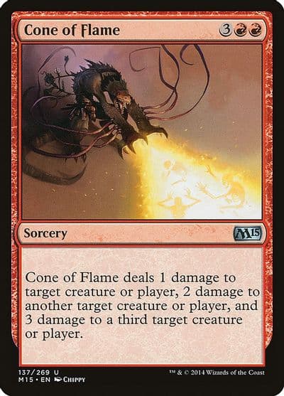 Cone of Flame Magic 2015 (M15) Magic card