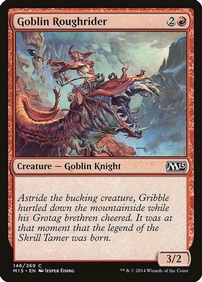 Goblin Roughrider Magic 2015 (M15) Magic card