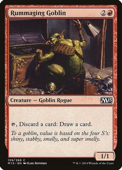 Rummaging Goblin Magic 2015 (M15) Magic card