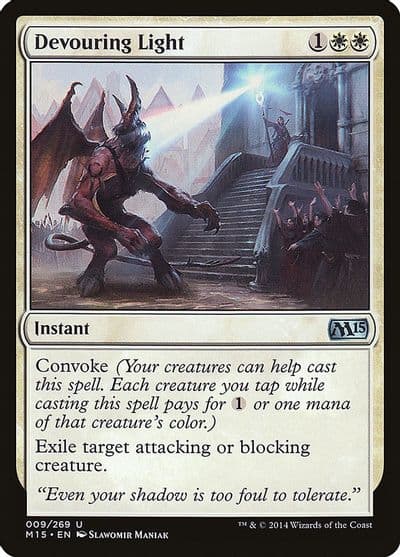 Devouring Light Magic 2015 (M15) Magic card