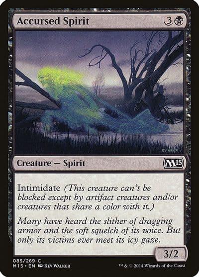 Accursed Spirit Magic 2015 (M15) Magic card