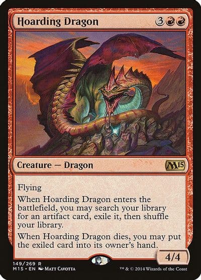 Hoarding Dragon Magic 2015 (M15) Magic card