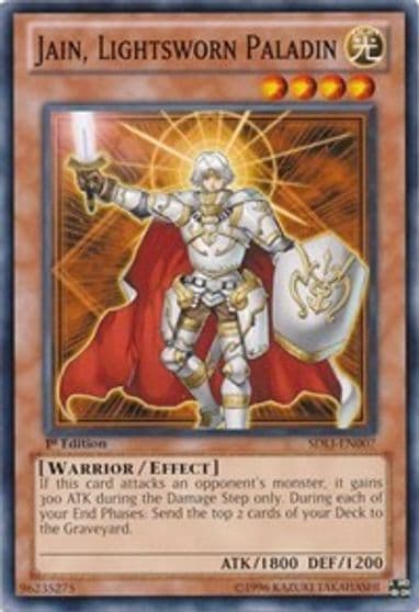 Jain Lightsworn Paladin Structure Deck: Realm of Light Yu-Gi-Oh! card
