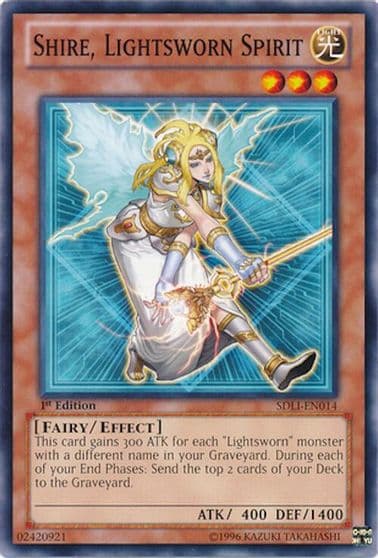 Shire Lightsworn Spirit Structure Deck: Realm of Light Yu-Gi-Oh! card