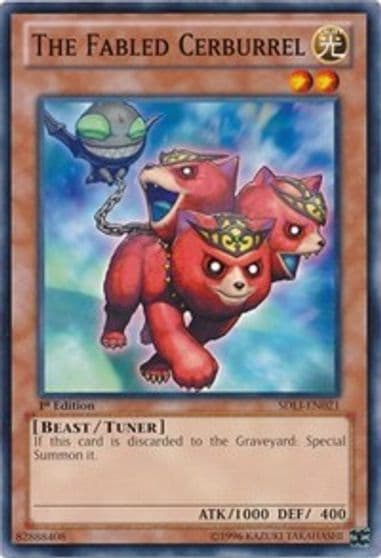 The Fabled Cerburrel Structure Deck: Realm of Light Yu-Gi-Oh! card