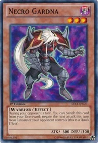 Necro Gardna Structure Deck: Realm of Light Yu-Gi-Oh! card