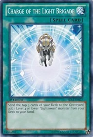 Charge of the Light Brigade Structure Deck: Realm of Light Yu-Gi-Oh! card