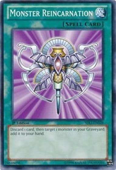 Monster Reincarnation Structure Deck: Realm of Light Yu-Gi-Oh! card