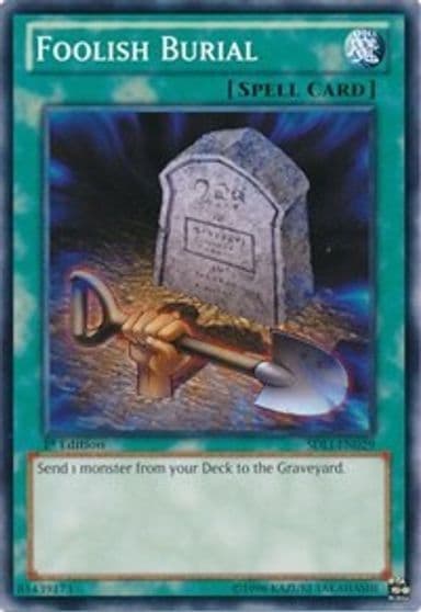 Foolish Burial Structure Deck: Realm of Light Yu-Gi-Oh! card