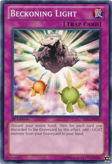 Beckoning Light Structure Deck: Realm of Light Yu-Gi-Oh! card