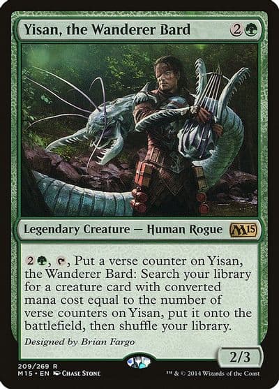 Yisan the Wanderer Bard Magic 2015 (M15) Magic card