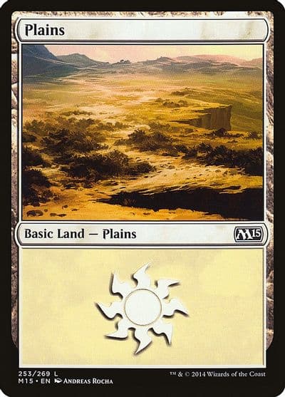 Plains 253 Magic 2015 (M15) Magic card