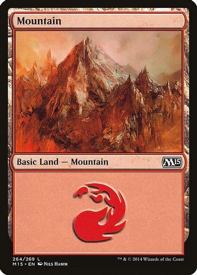 Mountain 264 Magic 2015 (M15) Magic card