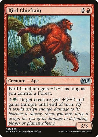Kird Chieftain Magic 2015 (M15) Magic card