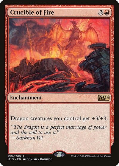 Crucible of Fire Magic 2015 (M15) Magic card